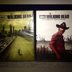 Walking dead seasons 1 and 9
